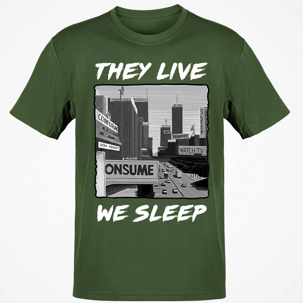 Classic Unisex T-Shirt - ZVFMG6J5 - Military Green - 6