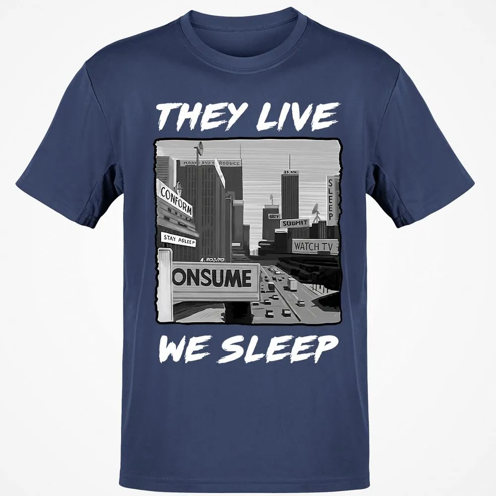 Classic Unisex T-Shirt - ZVFMG6J5 - Navy - 7