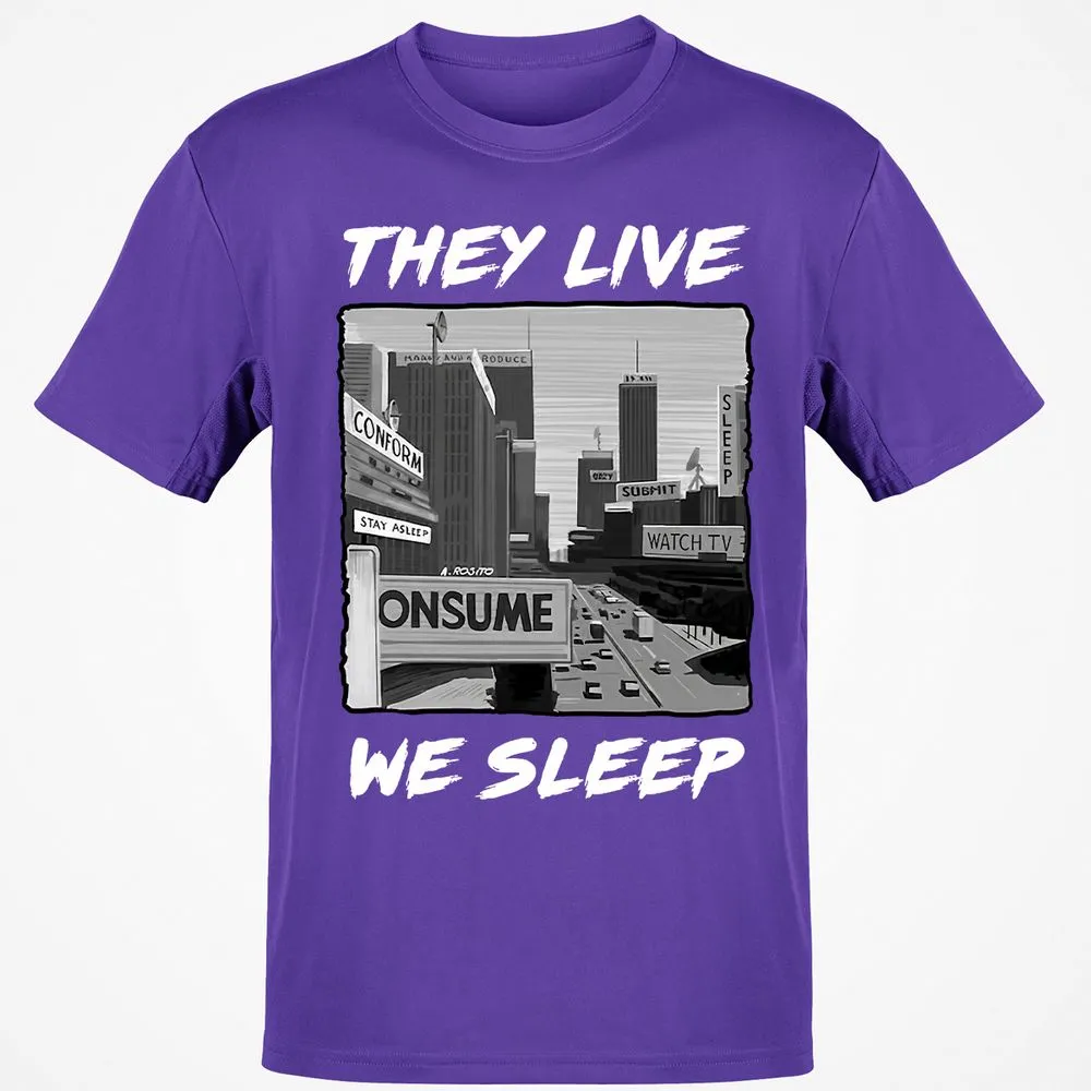 Classic Unisex T-Shirt - ZVFMG6J5 - Purple - 9
