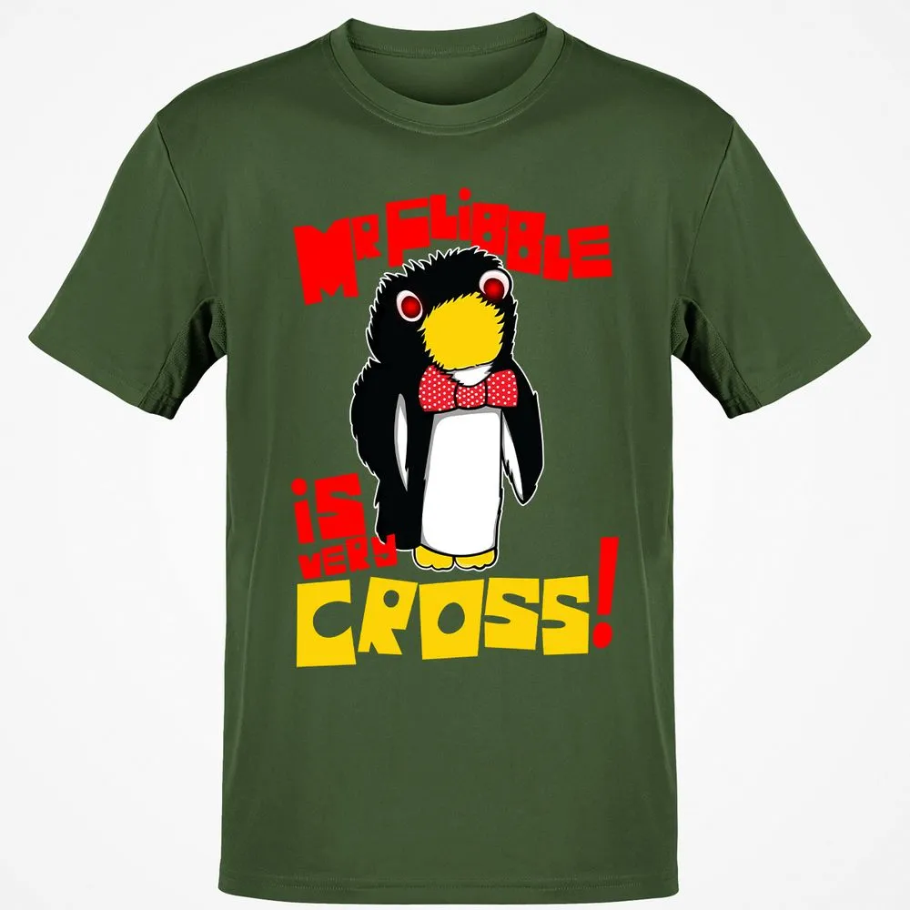 Mr Flibble is very Cross - Military Green - 6