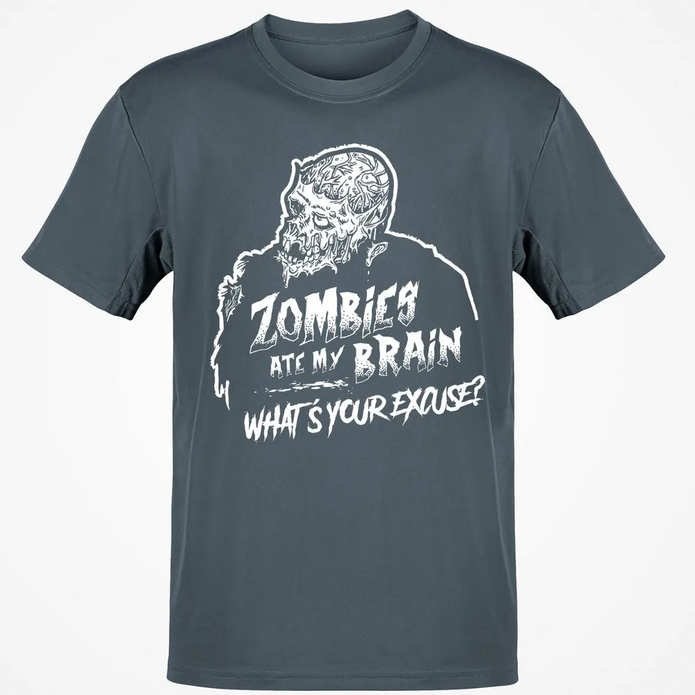 Zombies Ate My Brain - Charcoal - 3