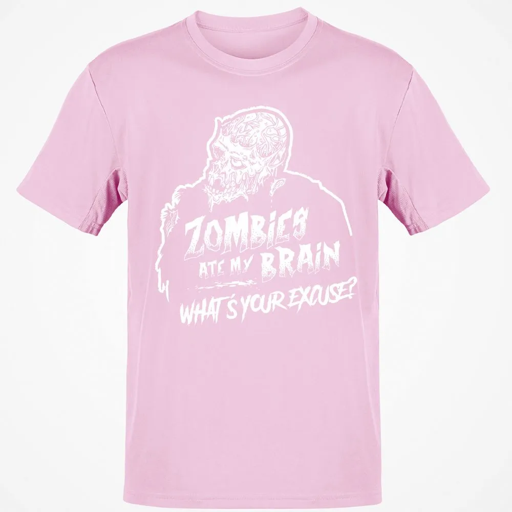 Zombies Ate My Brain - Light Pink - 5
