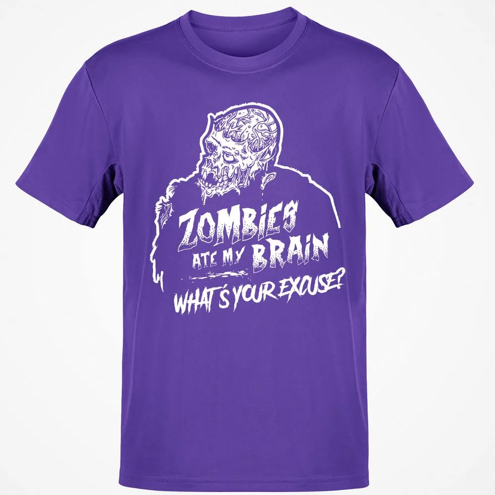 Zombies Ate My Brain - Purple - 9