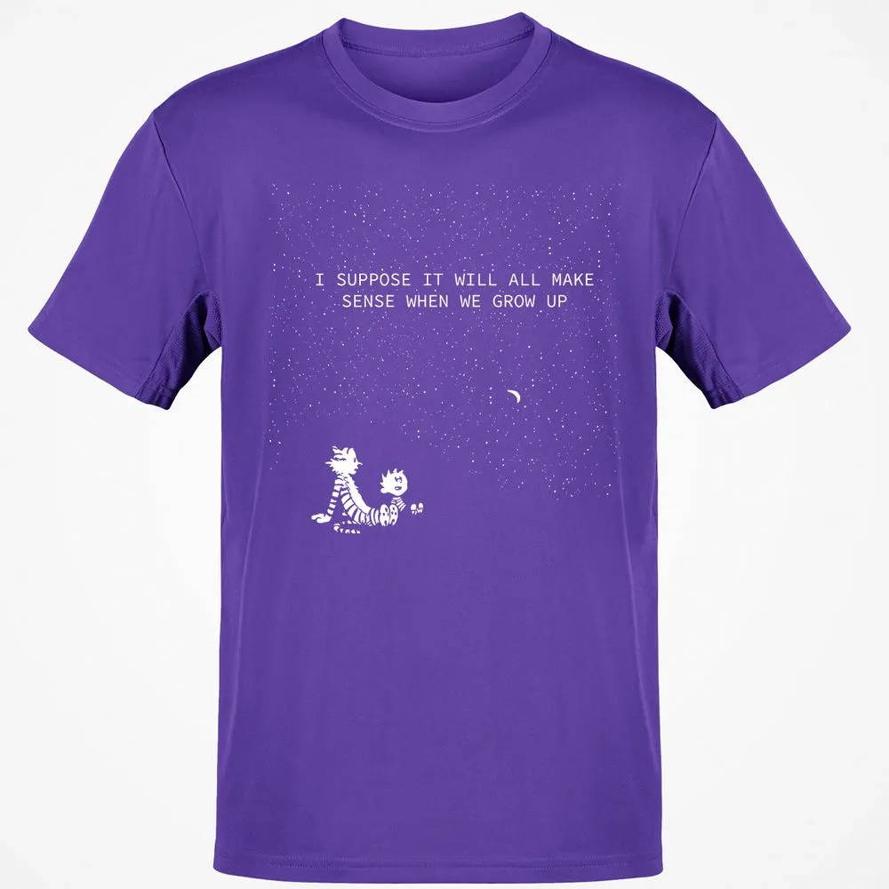Calvin and Hobbes Stars - Purple - 9