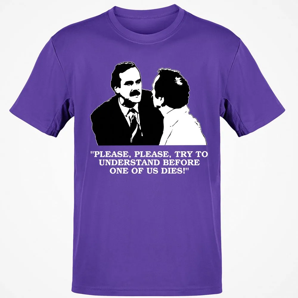 Classic Unisex T-Shirt - WQD7RE9J - Purple - 9