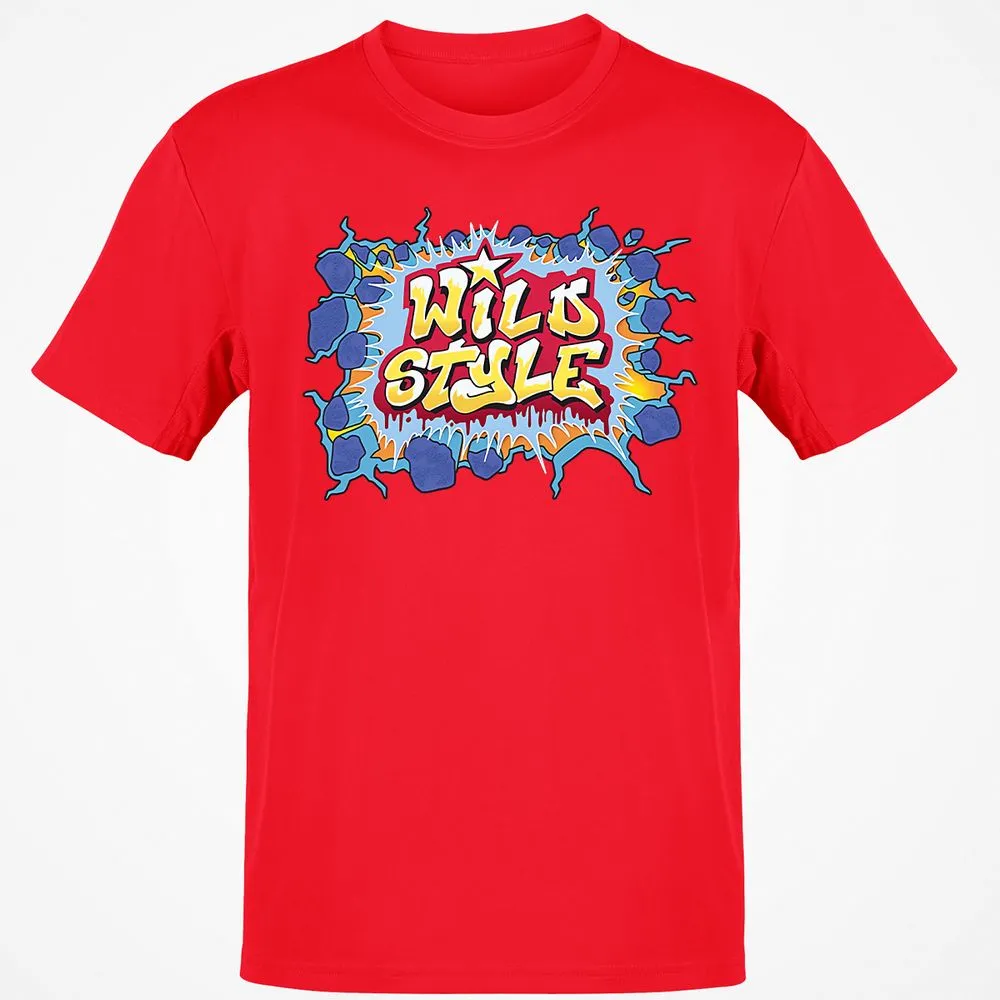 Classic Unisex T-Shirt - Black - Red - 10