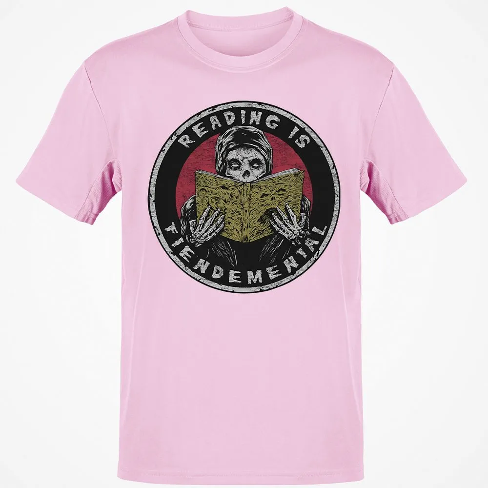 Reading Is Fiendemental - Light Pink - 5