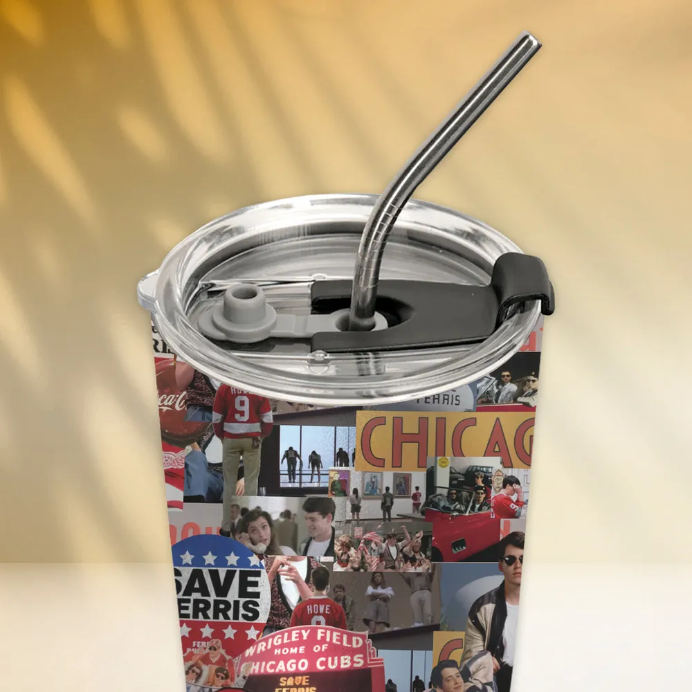 Ferris Bueller's Day Off Stainless Steel Tumbler - 3