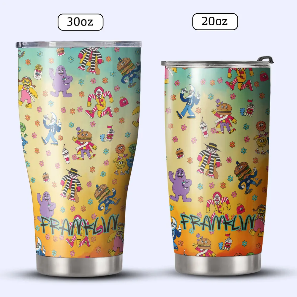 BADA BOP BA BA Mcdonaldland Stainless Steel Tumbler - 4