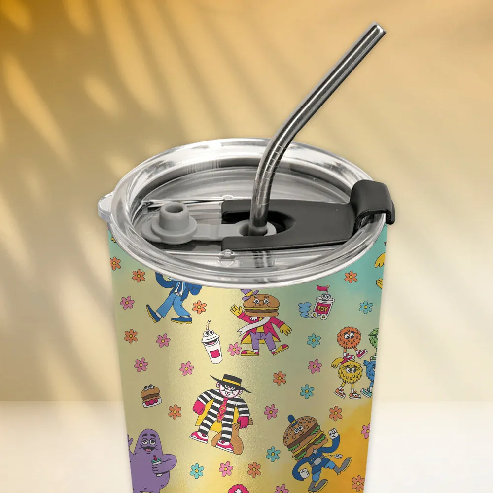 BADA BOP BA BA Mcdonaldland Stainless Steel Tumbler - 3