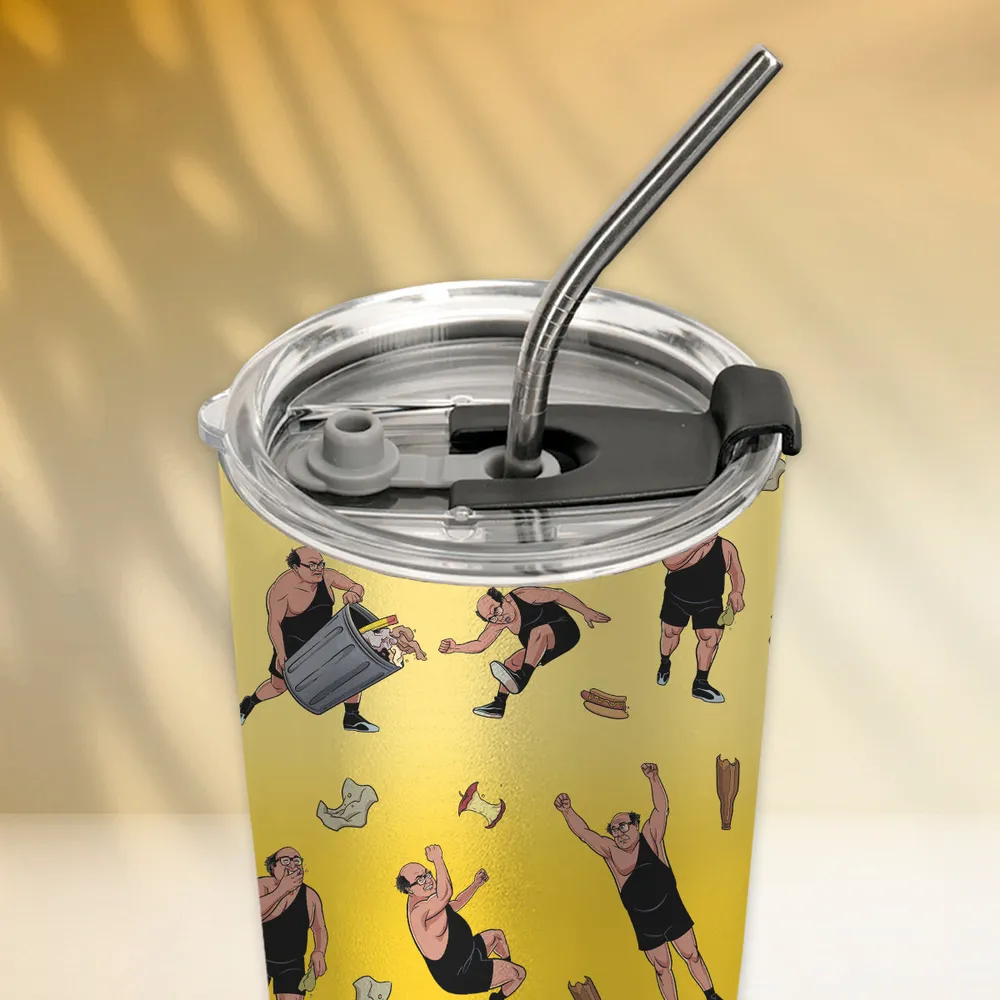 The Trashman It's Always Sunny in Philadelphia Stainless Steel Tumbler - 3