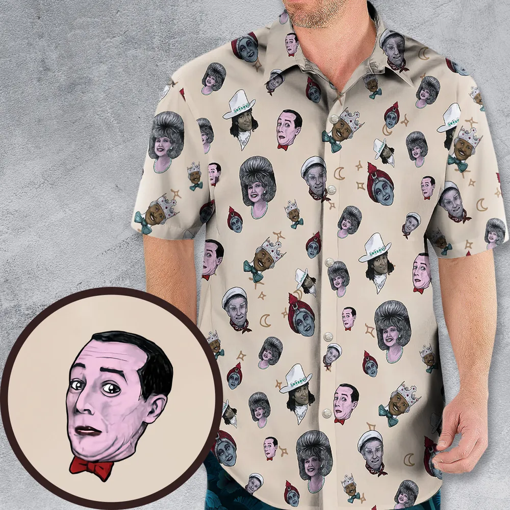 Pee-wee's Playhouse Hawaiian Shirt - 1