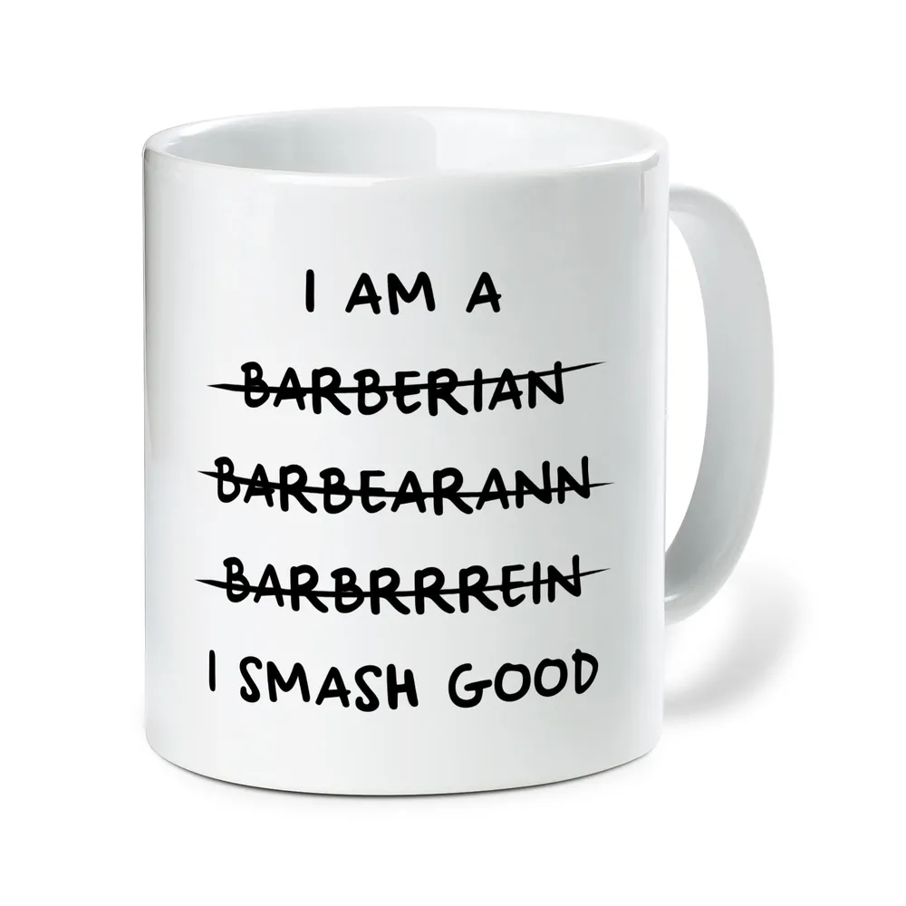 I Am A Barbarian Ceramic Mug - 2