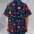 Colorful Dice Hawaiian Shirt - 3