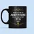 Adventure or Tea Black Ceramic Mug - 2