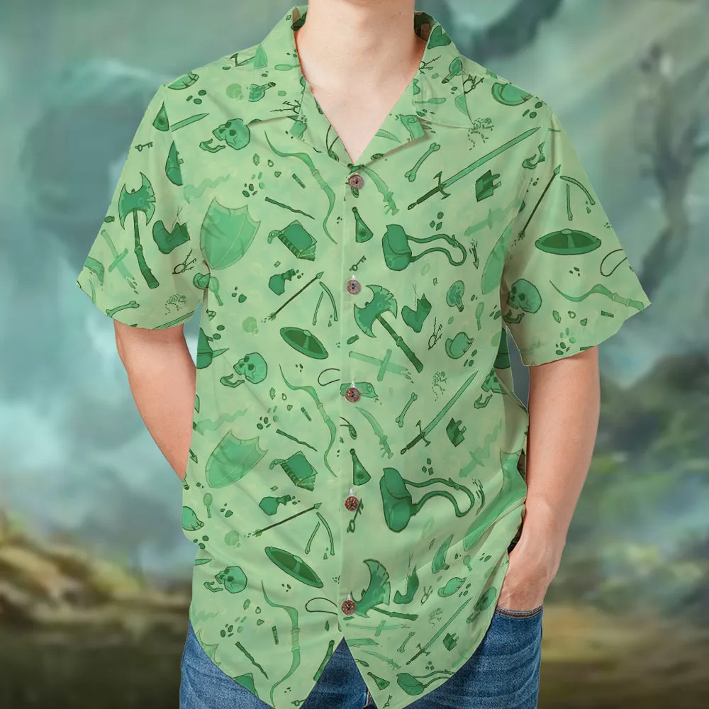 Inside the Gelatinous Cube Hawaiian Shirt - 2