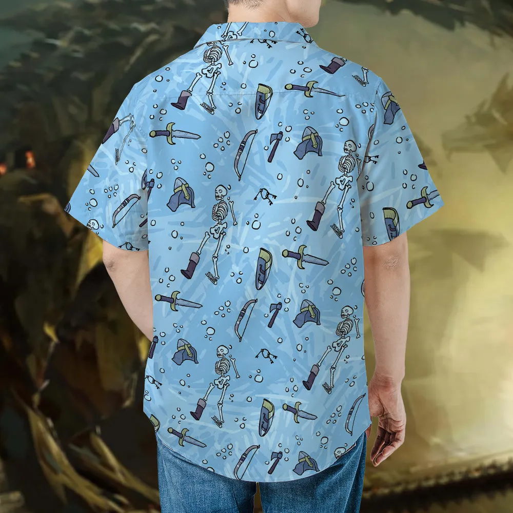 Dead Inside The Cube Hawaiian Shirt - 3