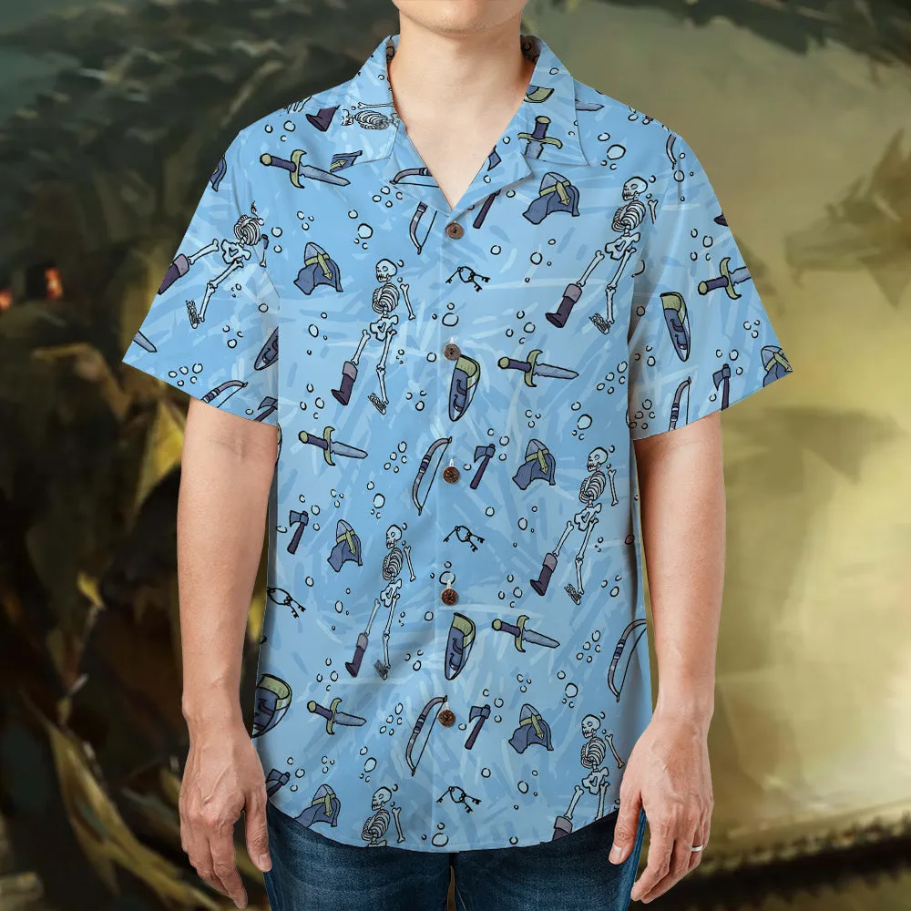 Dead Inside The Cube Hawaiian Shirt - 2