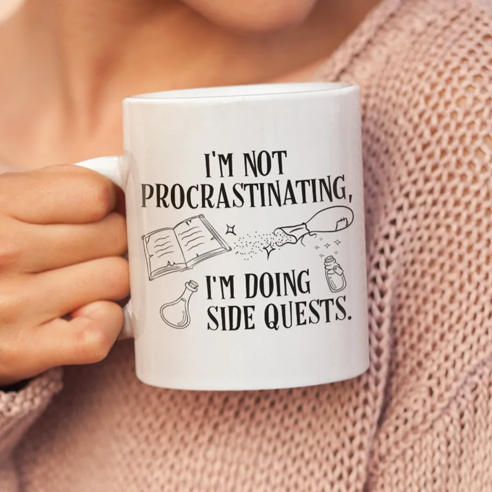 I'm not Procrastinating Ceramic Mug - 1