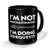 Doing Sidequest Black Ceramic Mug - 2