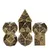 Lotus Metal Dice Set for DND Role Playing Games - 9