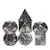 Lotus Metal Dice Set for DND Role Playing Games - 12