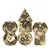 Lotus Metal Dice Set for DND Role Playing Games - 7