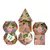 Lotus Metal Dice Set for DND Role Playing Games - 11