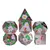 Lotus Metal Dice Set for DND Role Playing Games - 16