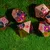 Lotus Metal Dice Set for DND Role Playing Games - 6