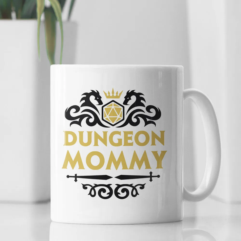 Dungeon Mommy Ceramic Mug - 1