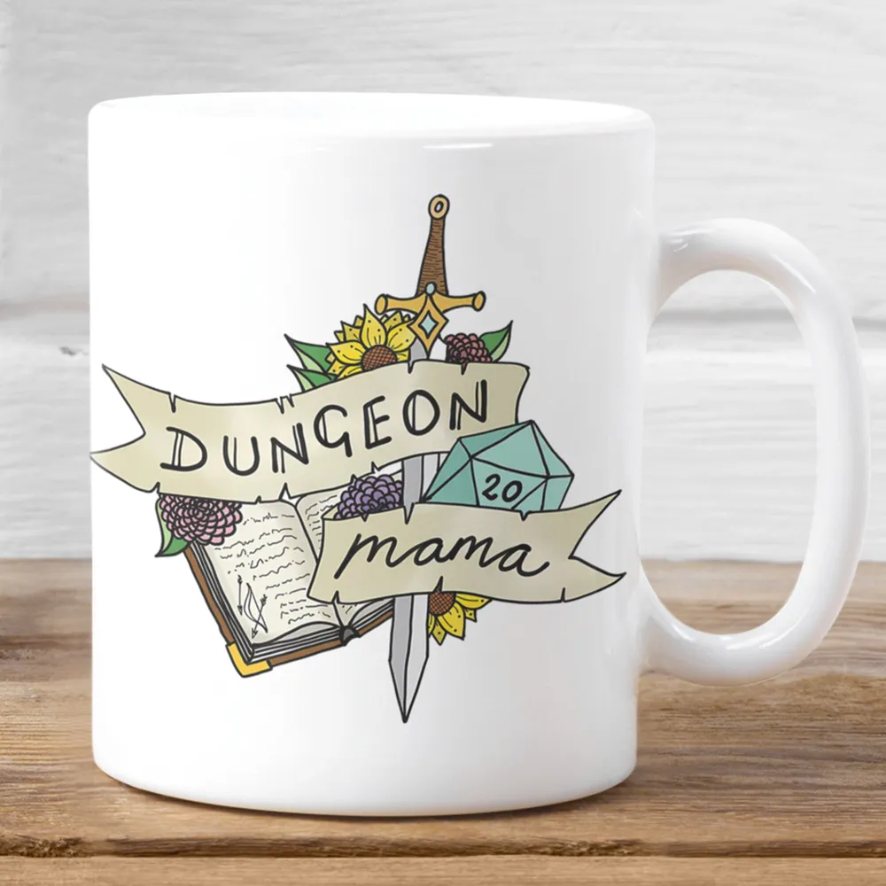 Dungeon Mama Ceramic Mug - 1