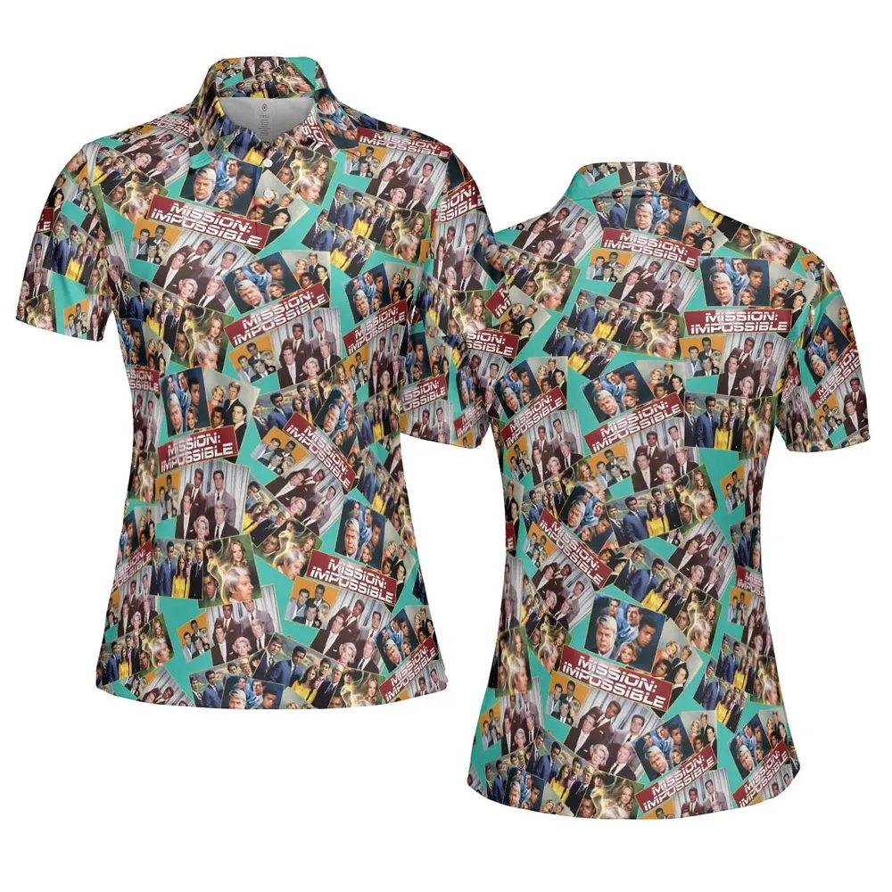 Spy Life Mission Impossible AOP Men/Women Polo Shirt - 5