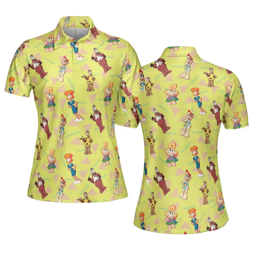 Alf Tales Characters AOP Men/Women Polo Shirt - 5
