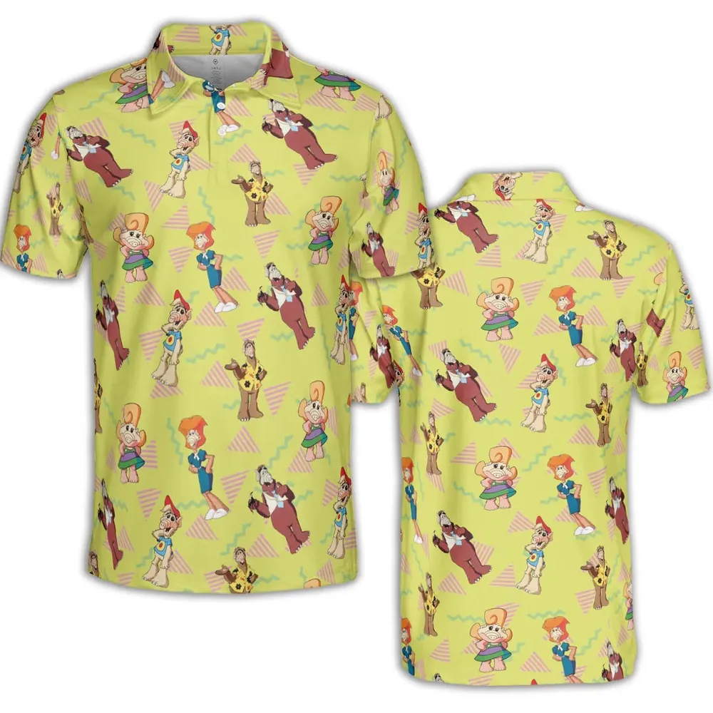 Alf Tales Characters AOP Men/Women Polo Shirt - 2