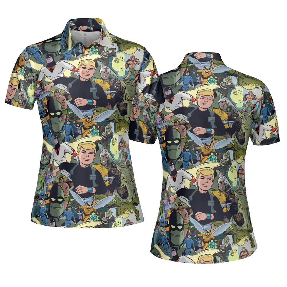 Future Quest Assemble AOP Men/Women Polo Shirt - 5