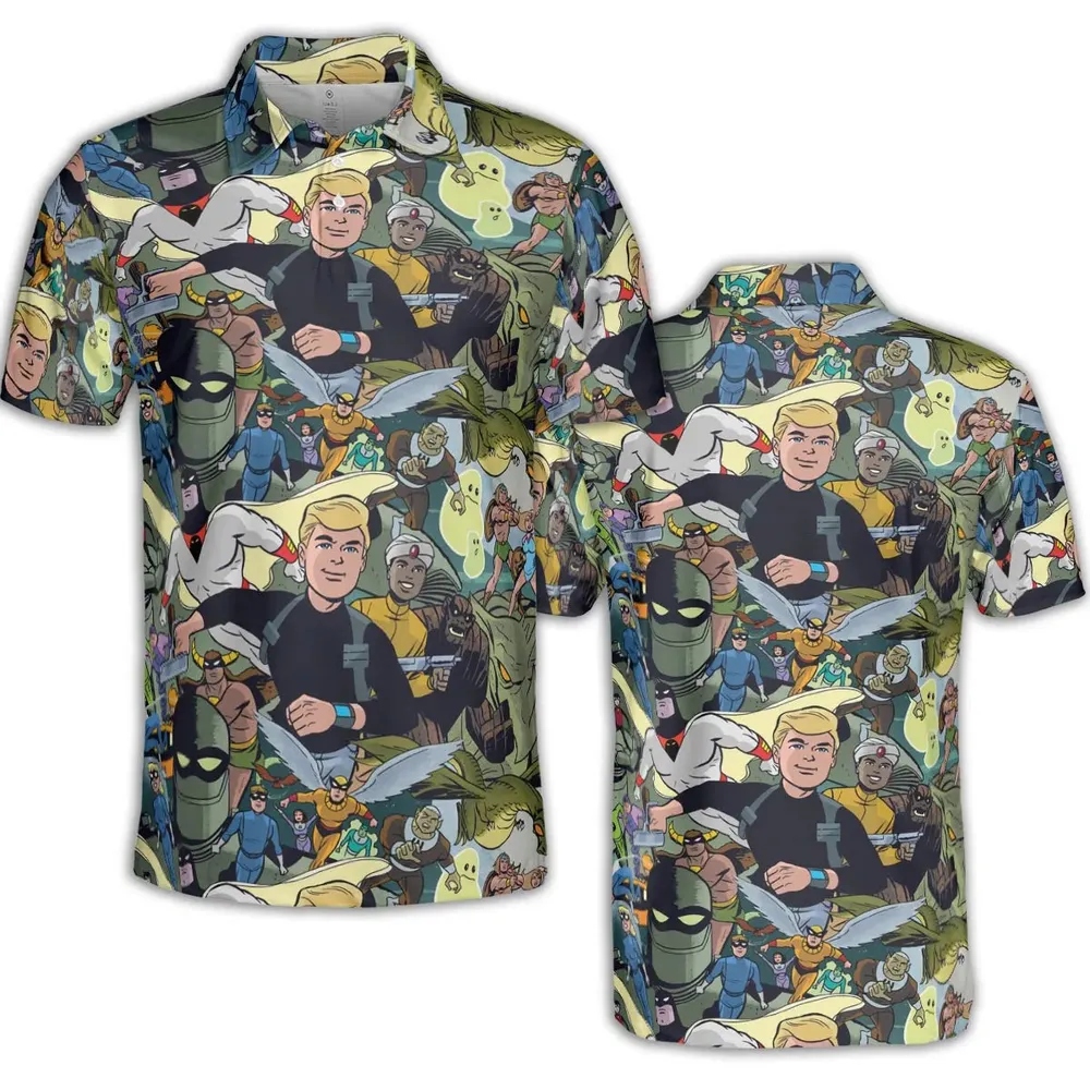 Future Quest Assemble AOP Men/Women Polo Shirt - 2