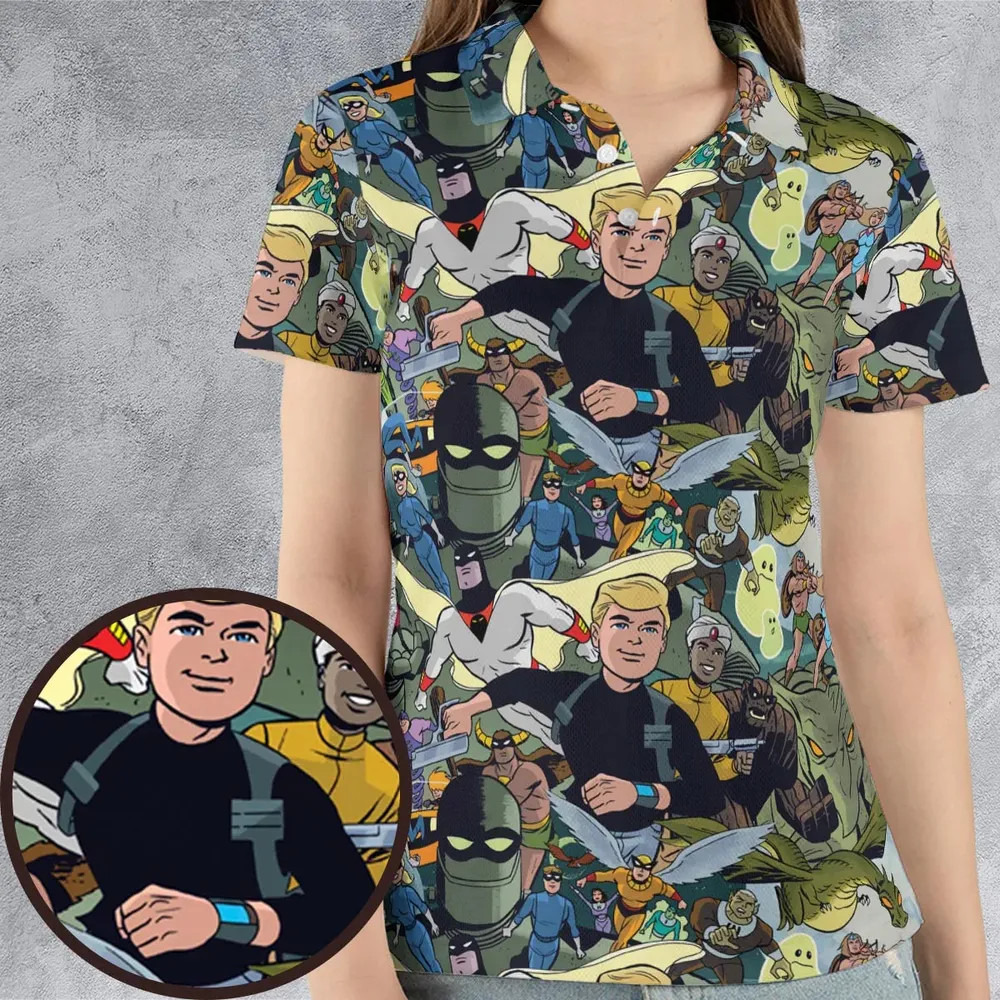 Future Quest Assemble AOP Men/Women Polo Shirt - 4