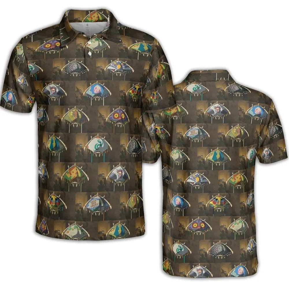 Zelda Paraglider AOP Men/Women Polo Shirt - 2