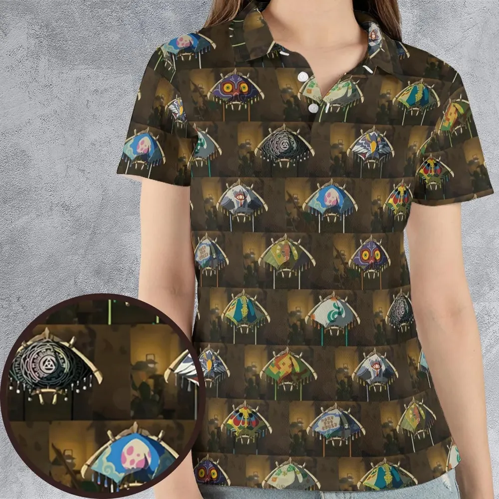 Zelda Paraglider AOP Men/Women Polo Shirt - 4