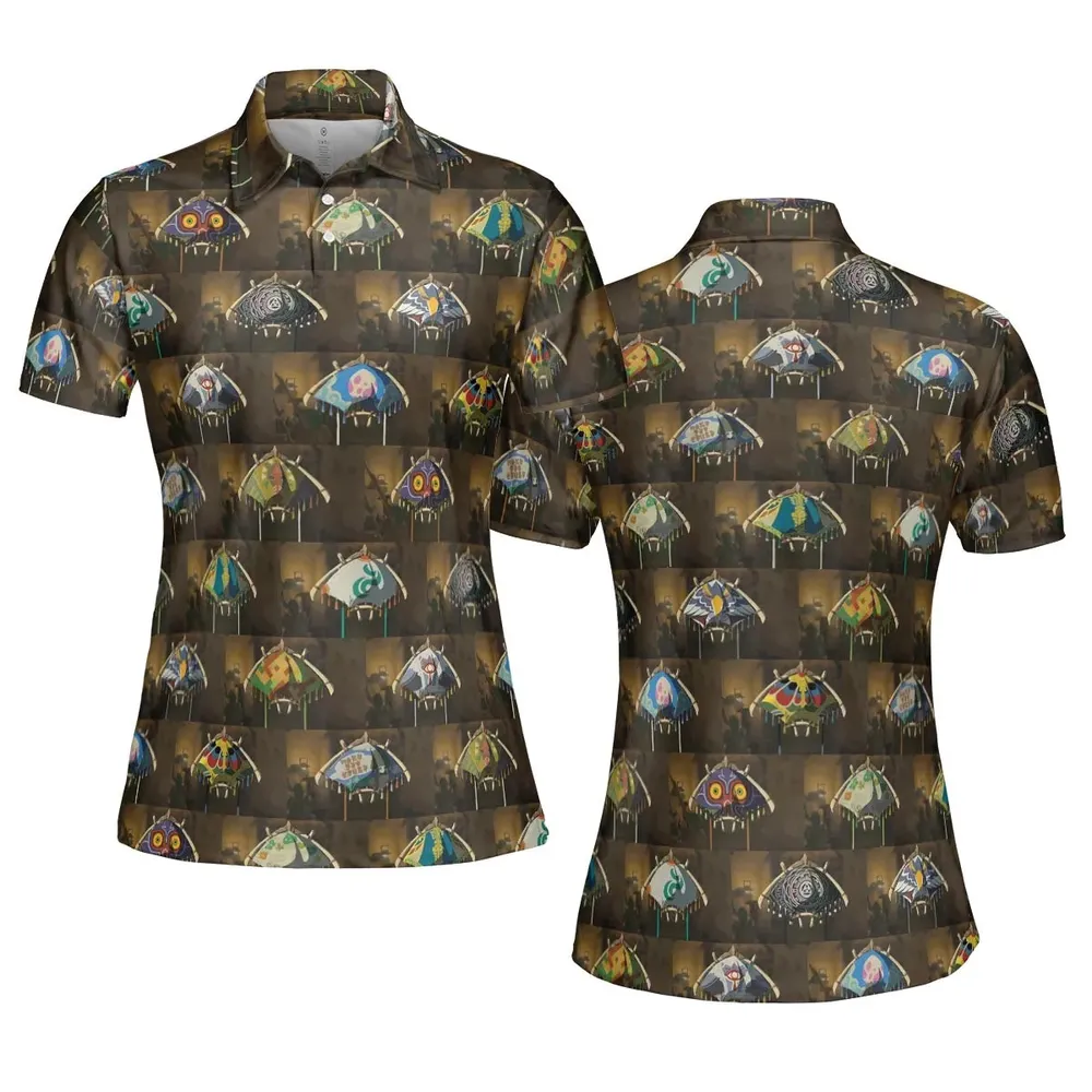 Zelda Paraglider AOP Men/Women Polo Shirt - 5