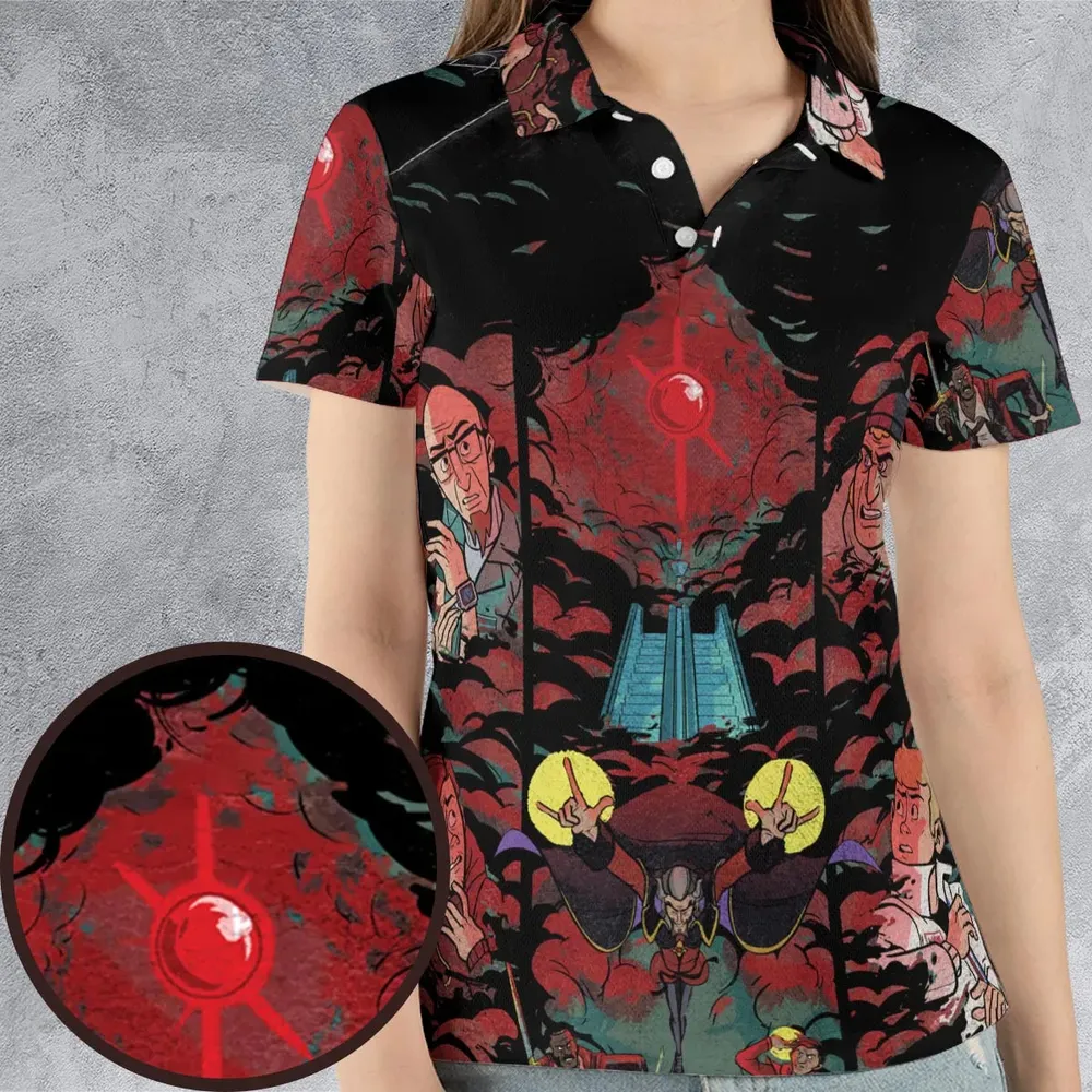 The Chaotic World The Venture Bros AOP Men/Women Polo Shirt - 4