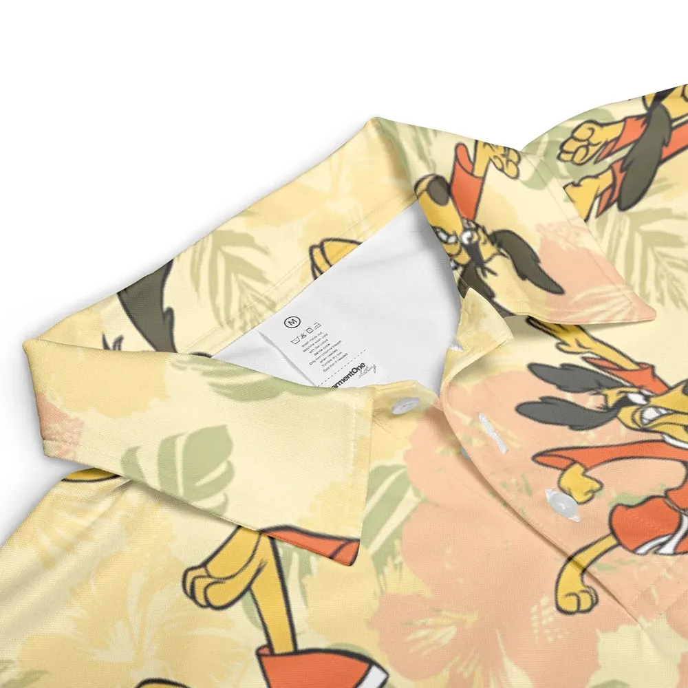 Kung Fu Dog Hong Kong Phooey AOP Men/Women Polo Shirt - 3