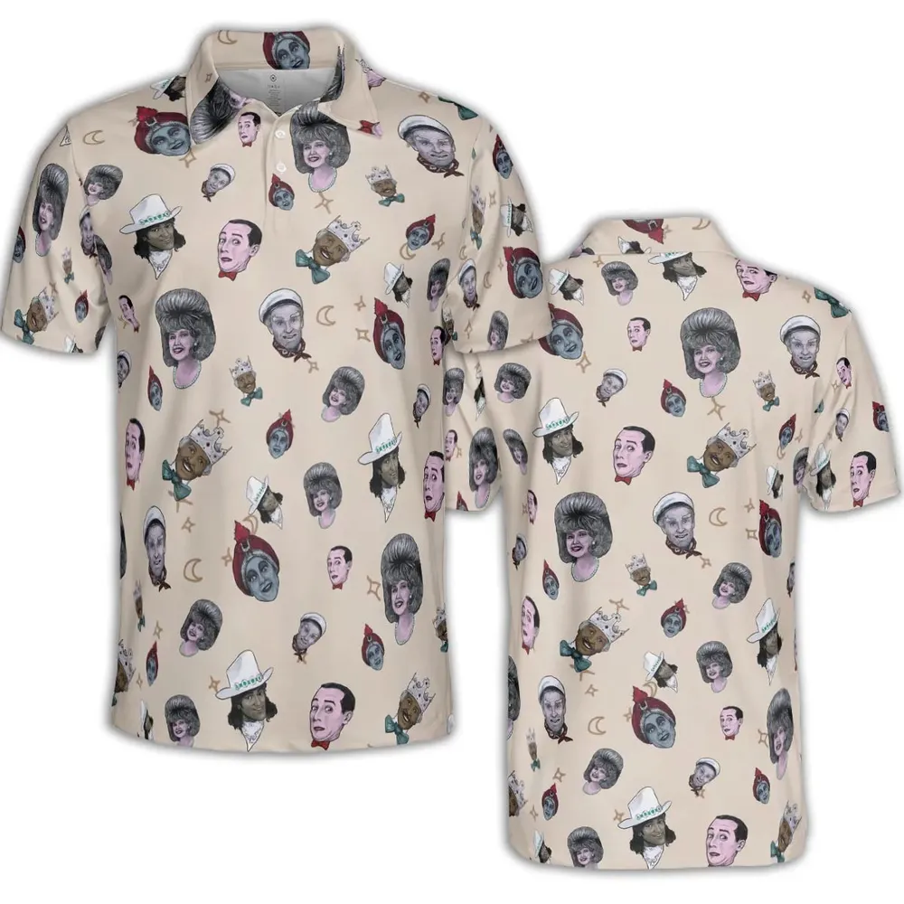 Pee-wee's Playhouse AOP Men/Women Polo Shirt - 2