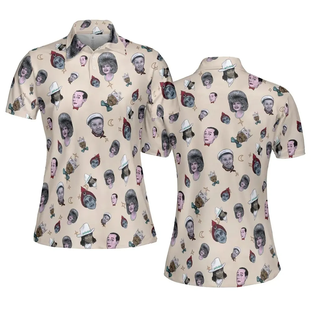 Pee-wee's Playhouse AOP Men/Women Polo Shirt - 5