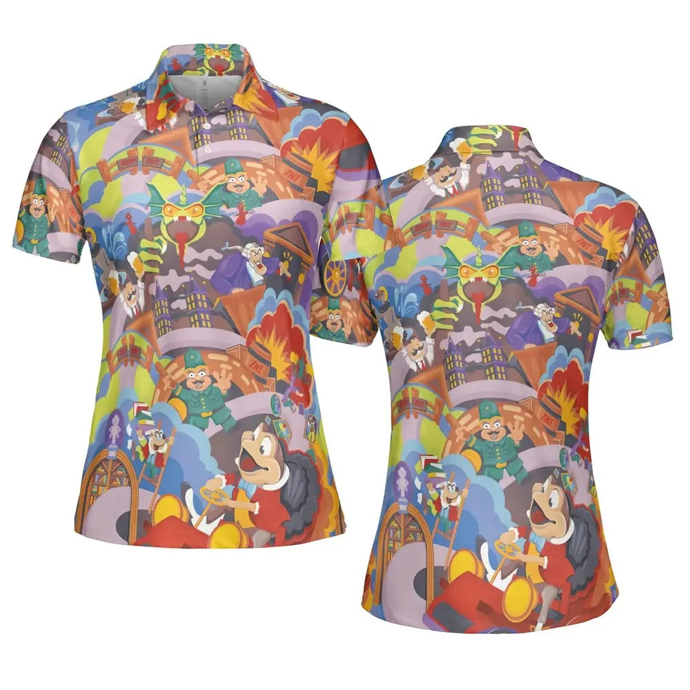 Wild Ride AOP Men/Women Polo Shirt - 5