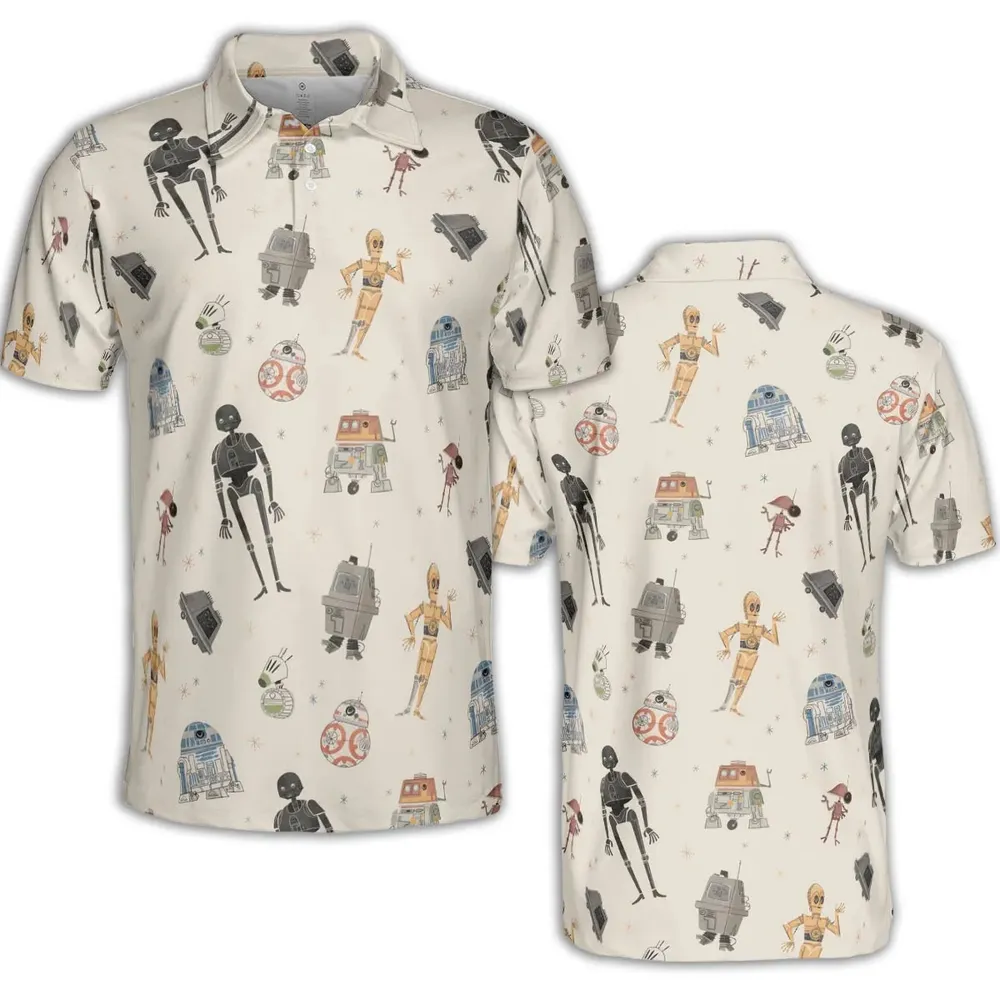 Droid Life SW AOP Men/Women Polo Shirt - 2