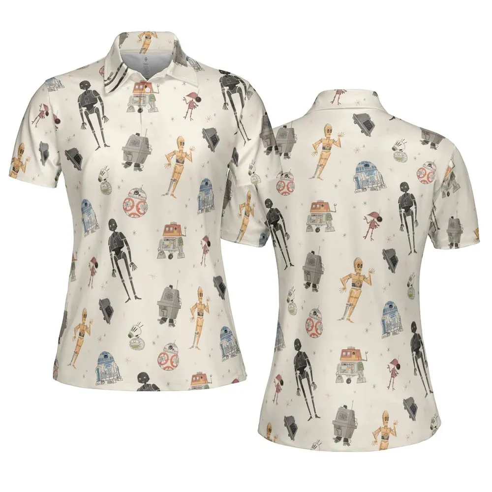 Droid Life SW AOP Men/Women Polo Shirt - 5