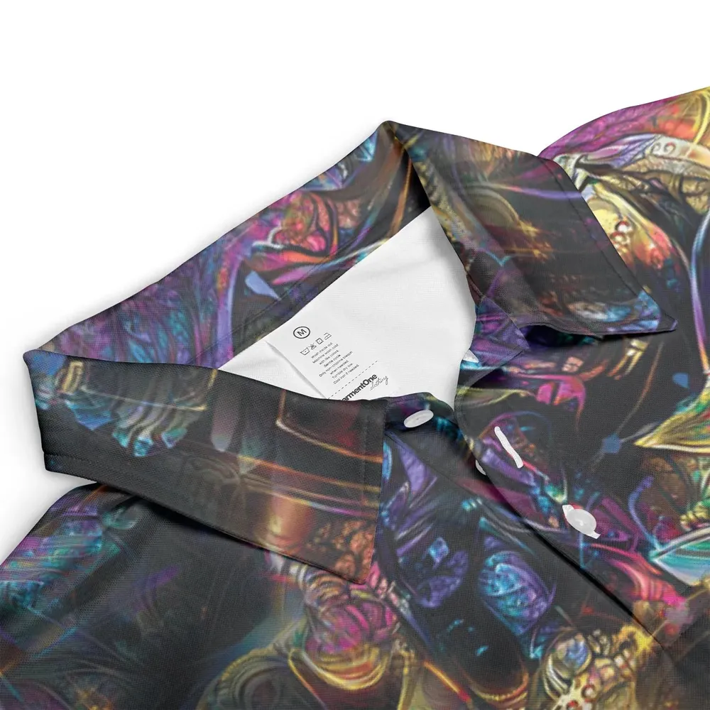 The Guardian Mandalorian AOP Men/Women Polo Shirt - 3