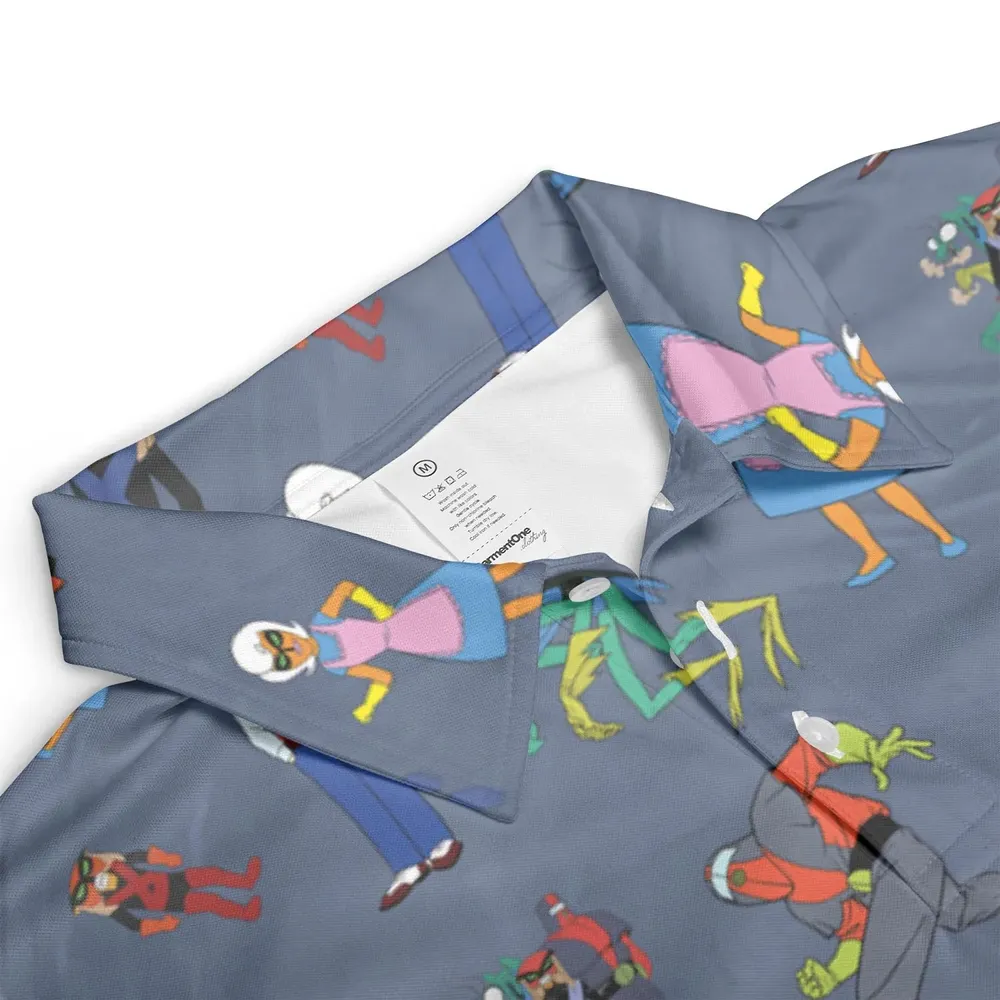 The Brak Show Characters AOP Men/Women Polo Shirt - 3